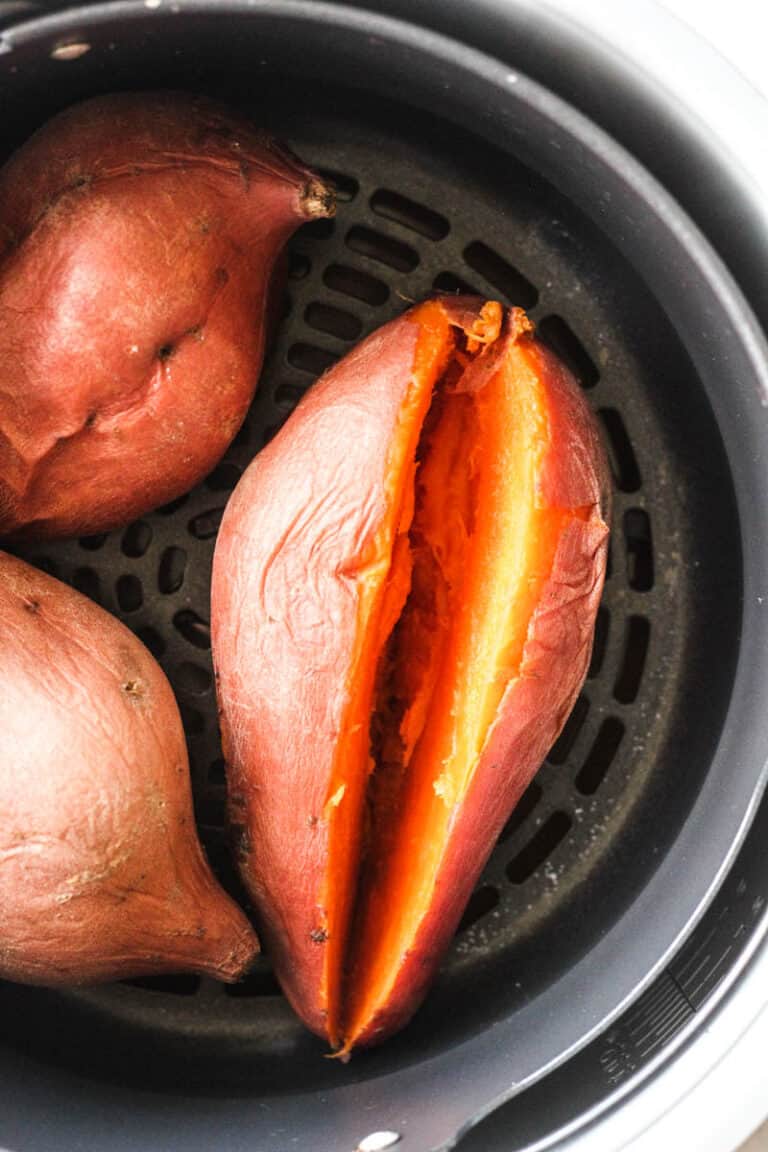 Ninja Foodi baked sweet potato - The Top Meal