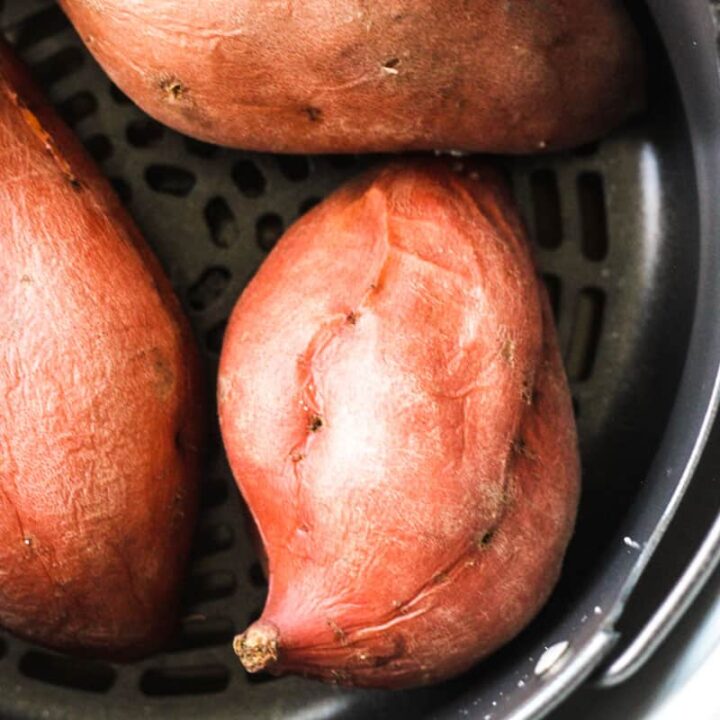 ninja foodi baked sweet potatoes