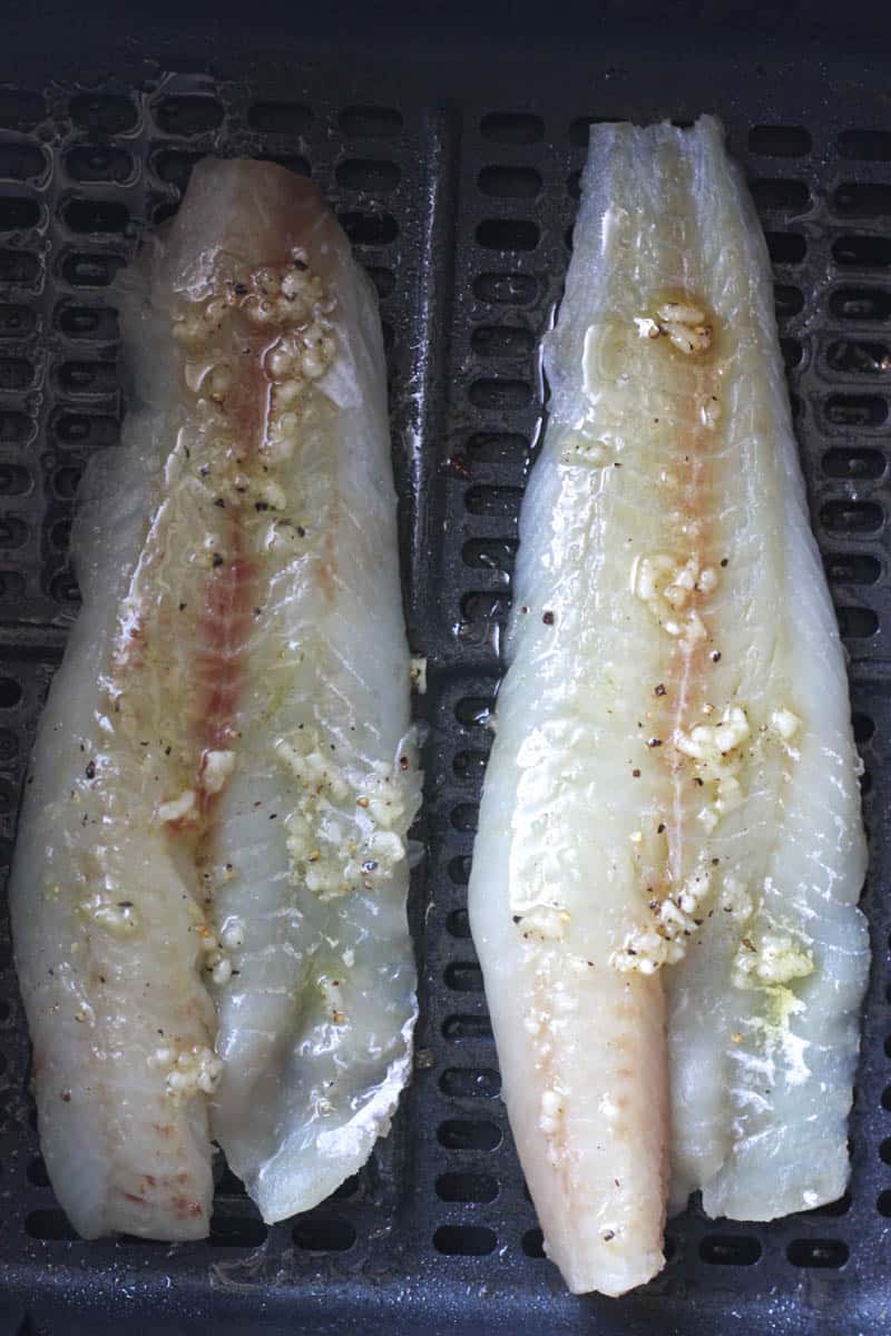 seasoned white fish fillets
