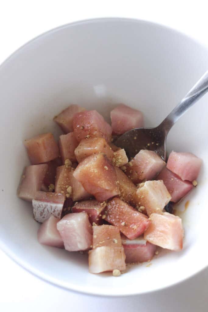 Quick Hamachi Poke (Yellowtail Poke) The Top Meal