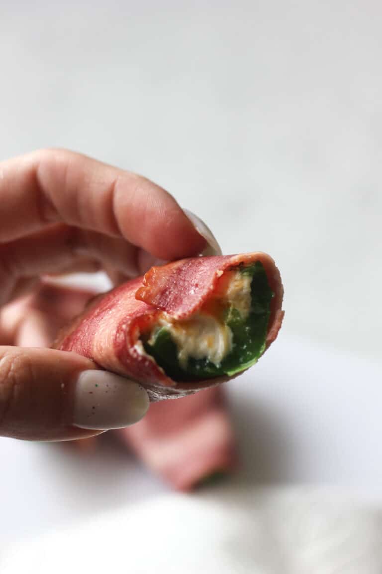 Turkey bacon wrapped jalapeno poppers The Top Meal