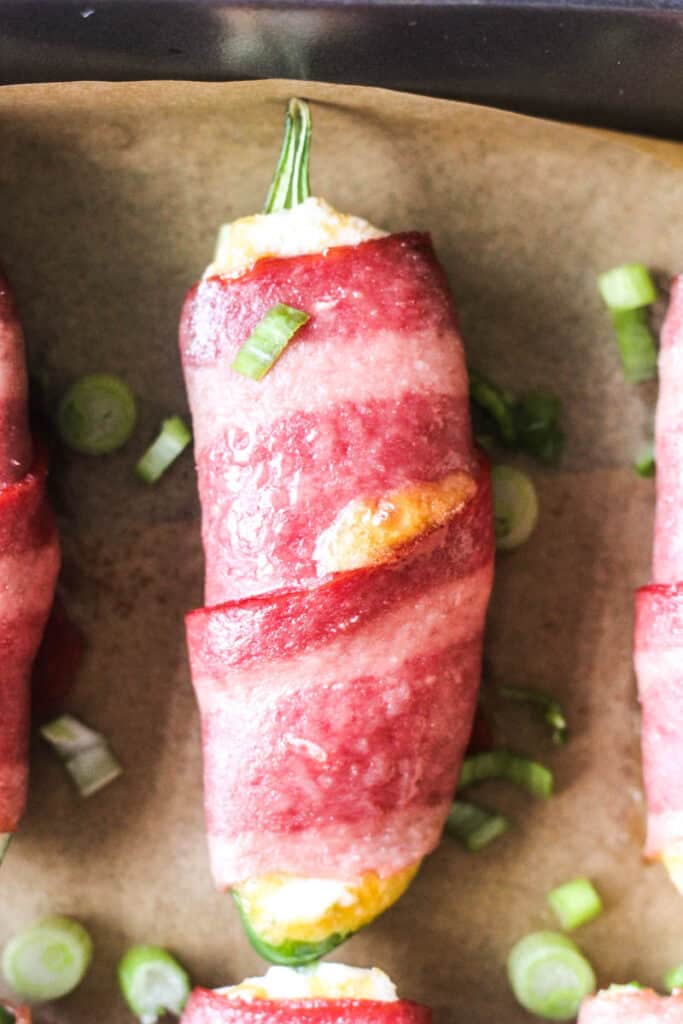 Turkey bacon wrapped jalapeno poppers The Top Meal