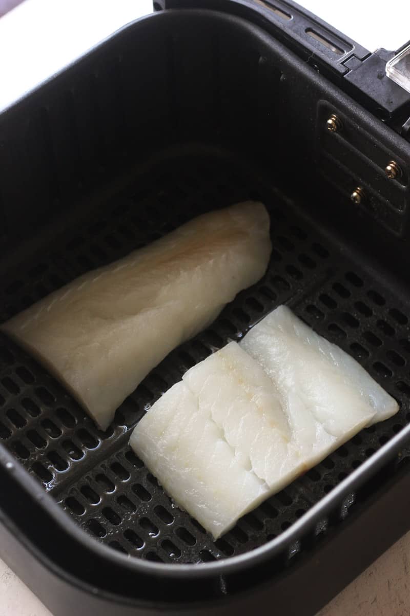 raw haddock fillets in air fryer