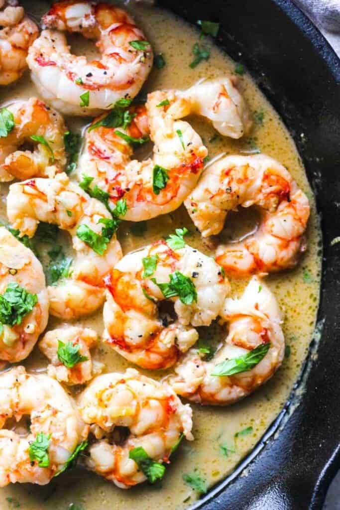 Red Argentinian shrimp scampi recipe The Top Meal