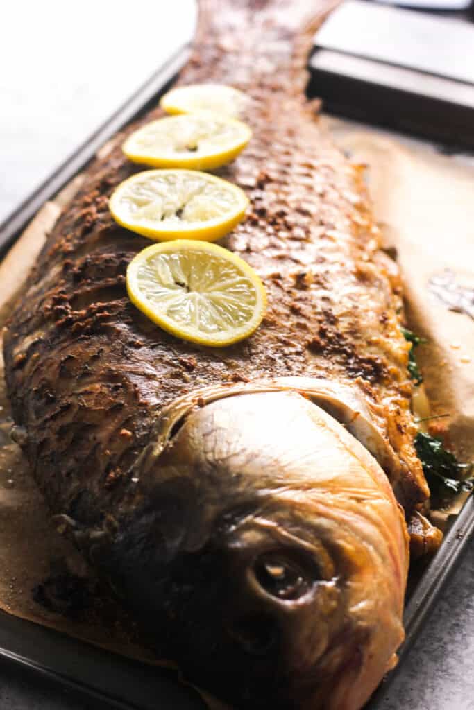 Baked buffalo fish recipe - The Top Meal