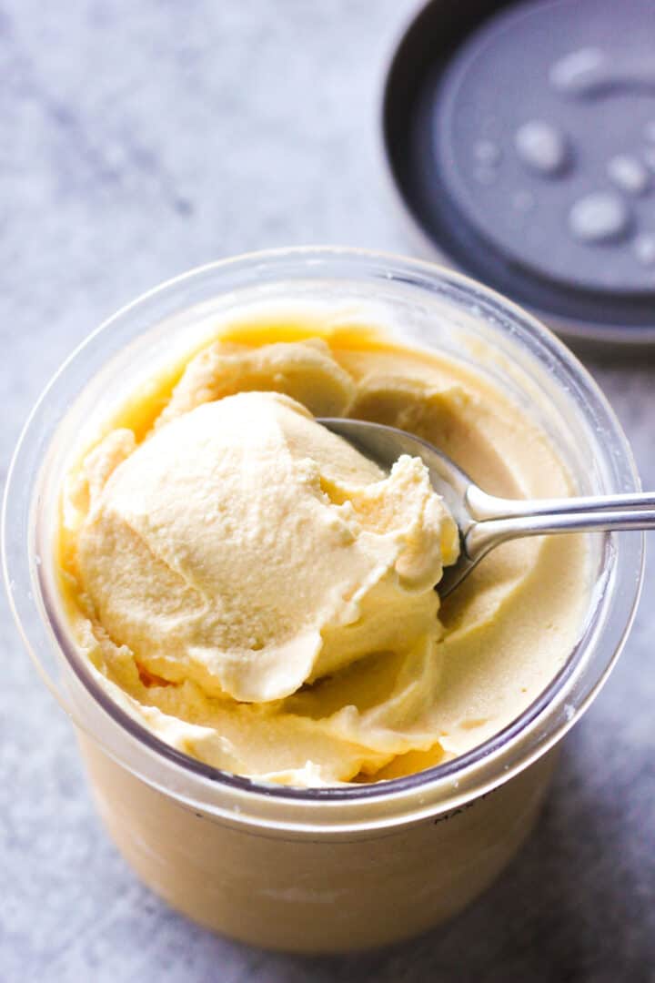 Ninja Creami Peach Ice Cream Recipe - The Top Meal