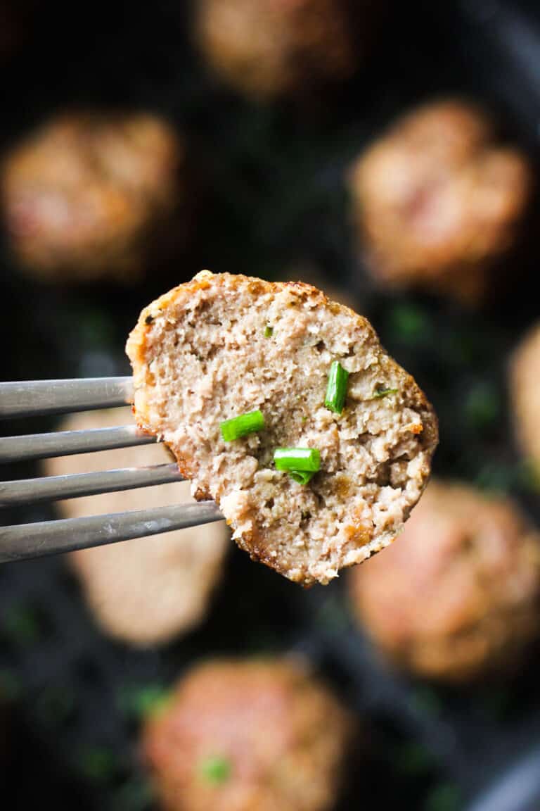 Easy Air Fryer Bison Meatballs The Top Meal