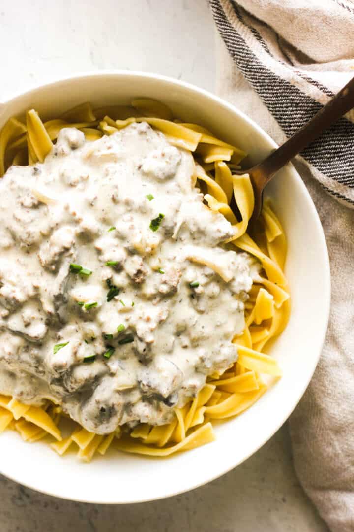 Ground Venison Stroganoff Recipe - The Top Meal Ground Venison Stroganoff Recipe - The Top Meal