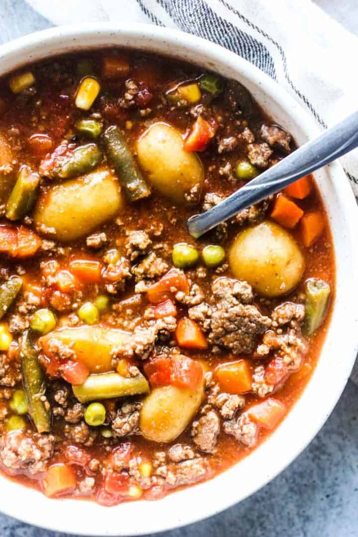 Hearty Crockpot Cowboy Stew Recipe - The Top Meal