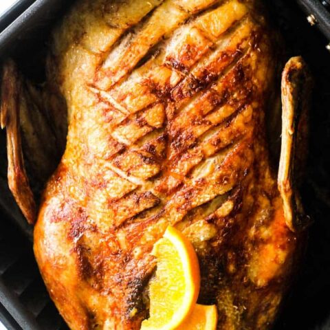 Air Fryer Duck Recipe (super crispy skin!) - The Top Meal