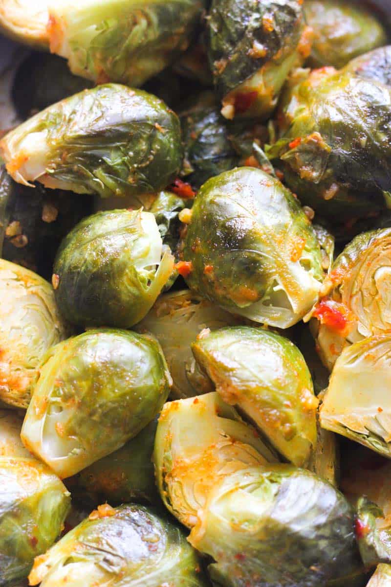 bang bang brussels sprouts close picture