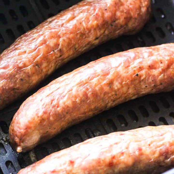 alligator sausages in air fryer
