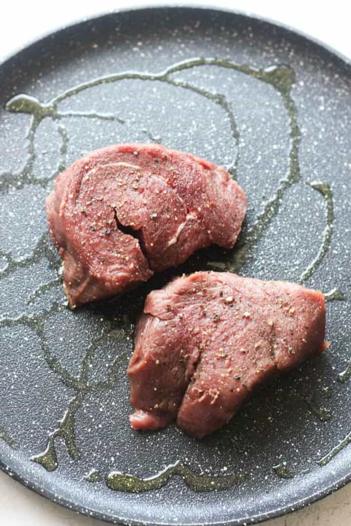 Ostrich Steaks Recipe with Wine Sauce The Top Meal