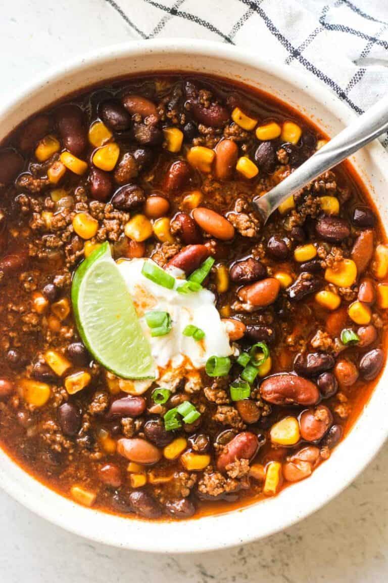 Instant Pot Bison Chili The Top Meal