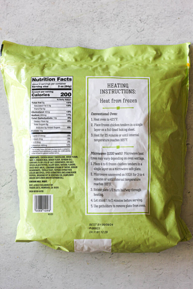 Trader Joe's Breaded Chicken in Air Fryer The Top Meal