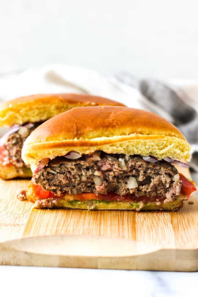 Juicy Air Fryer Bison Burgers The Top Meal