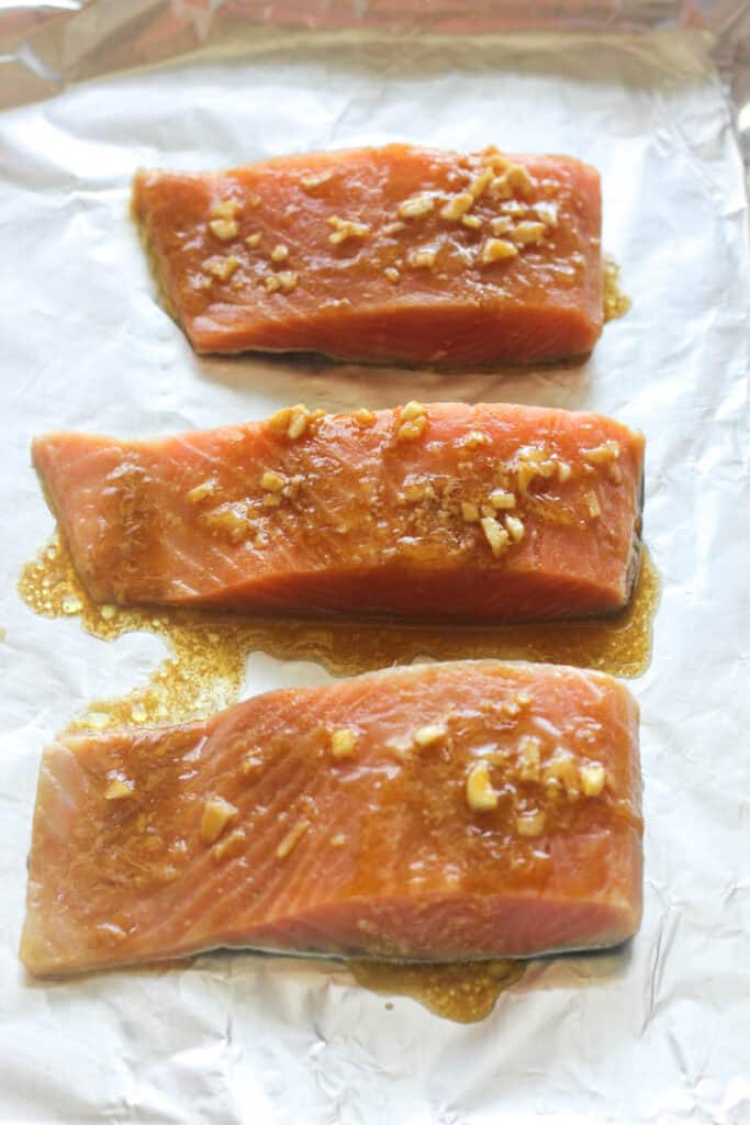 Broiled Salmon with Skin - The Top Meal