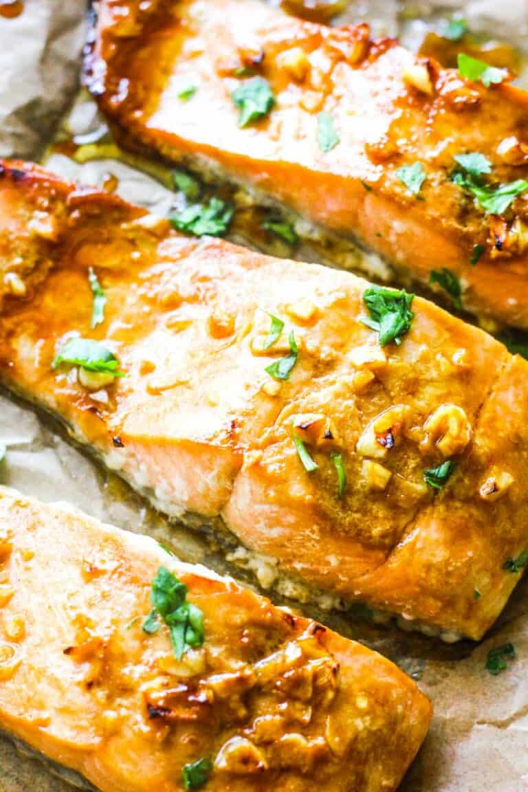 Broiled Salmon with Skin - The Top Meal