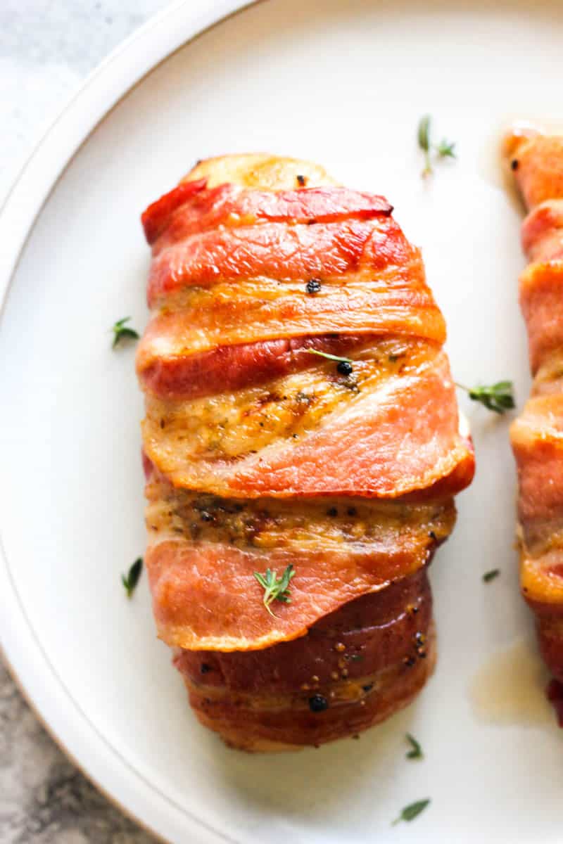 duck breast wrapped in bacon