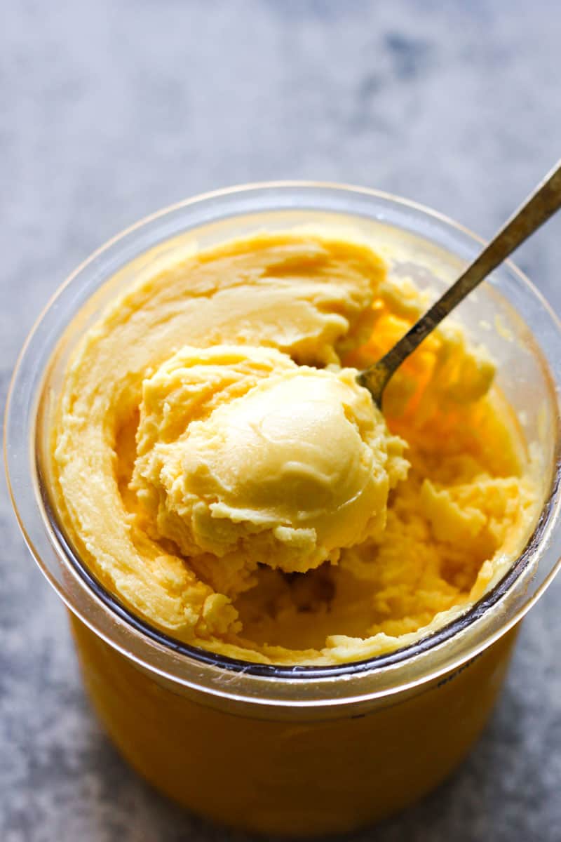 Ninja Creami Mango Sorbet - The Top Meal