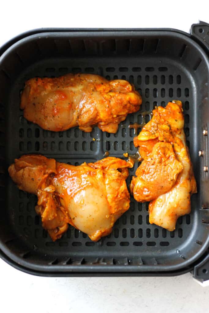Trader Joe's Shawarma Chicken Thighs in Air Fryer The Top Meal