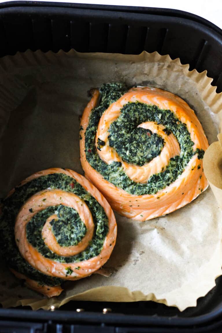 Trader Joe's Salmon Pinwheels in Air Fryer The Top Meal