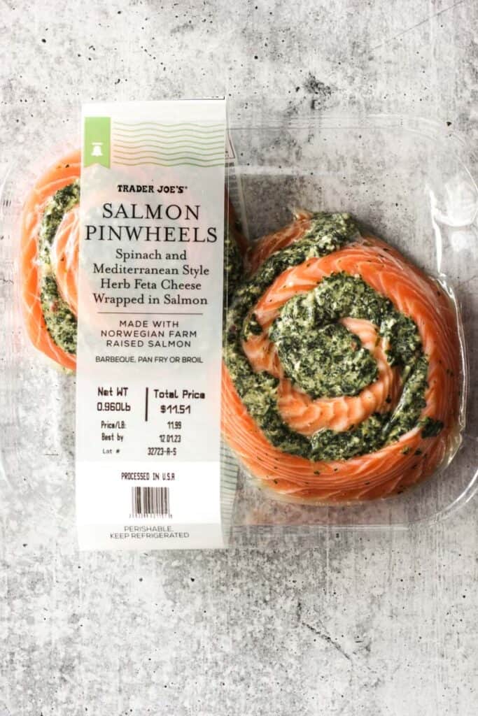 Trader Joe's Salmon Pinwheels in Air Fryer The Top Meal