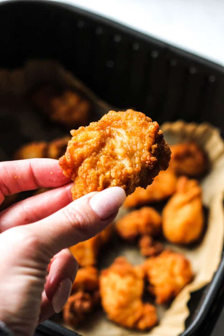 Just Bare Chicken Nuggets in Air Fryer The Top Meal