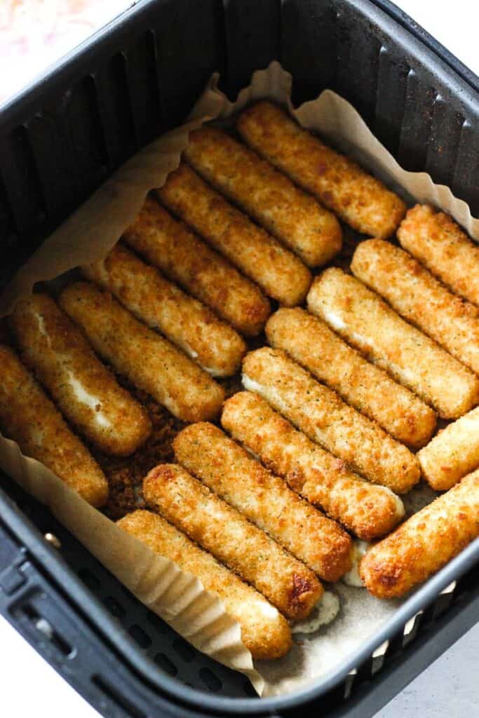 Trader Joe's Mozzarella Sticks in Air Fryer The Top Meal