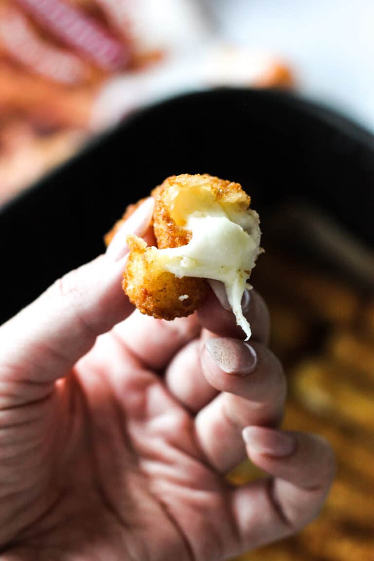 Trader Joe's Mozzarella Sticks in Air Fryer The Top Meal