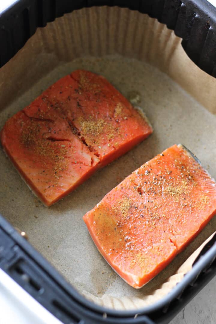 Old Bay Salmon in Air Fryer - The Top Meal