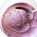 ninja creami blueberry ice cream