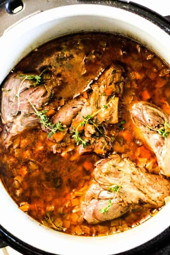 Ninja Foodi Lamb Shanks The Top Meal