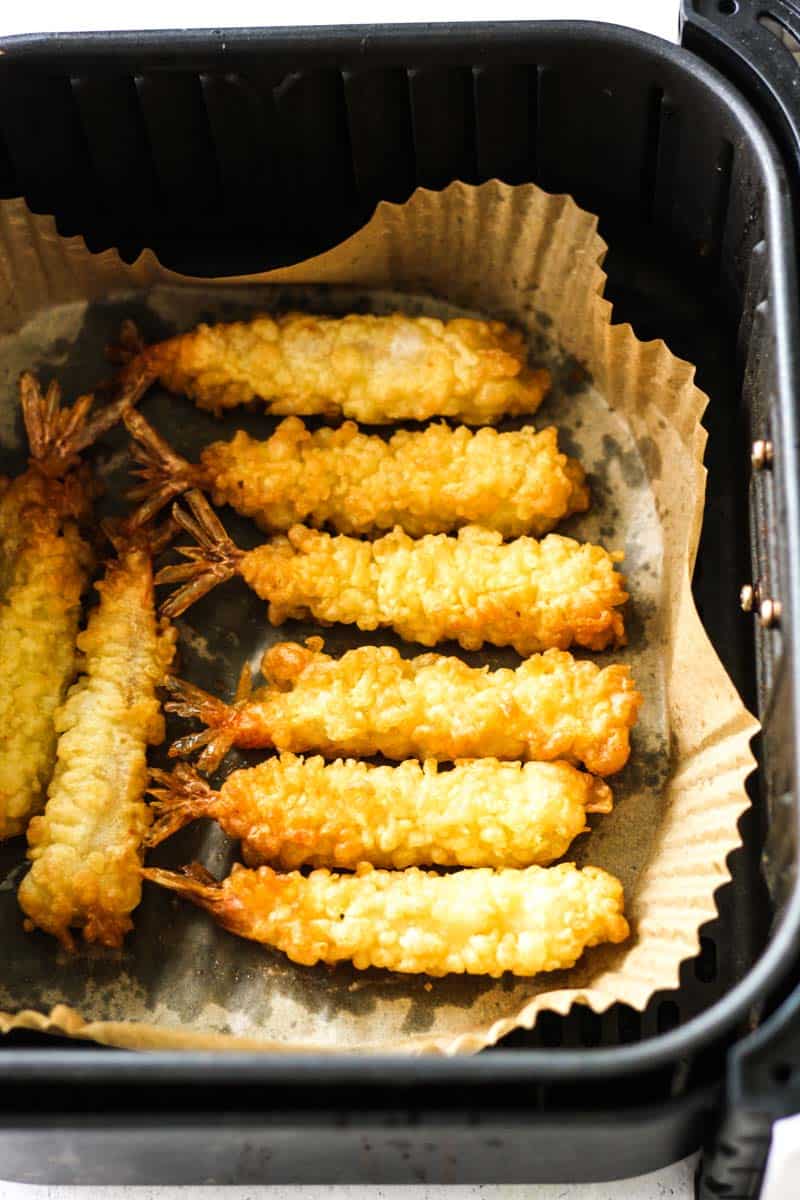 air fryer tempura shrimp