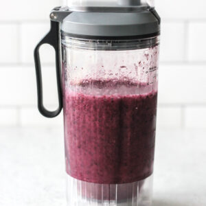 ninja blast portable blender blueberry smoothie