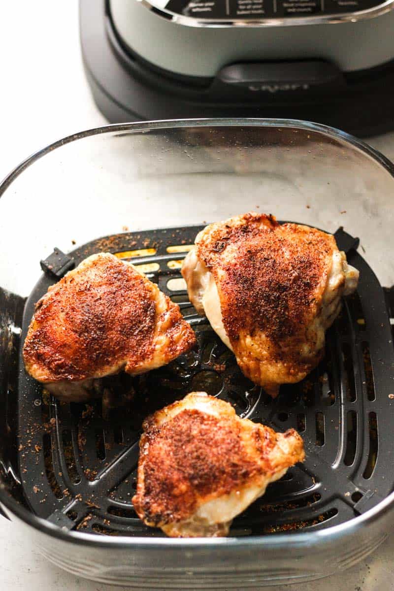 chicken thighs in ninja crispi air fryer