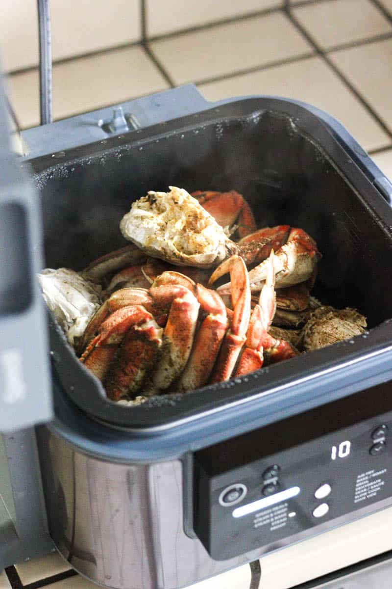 crab cooked in ninja speedi