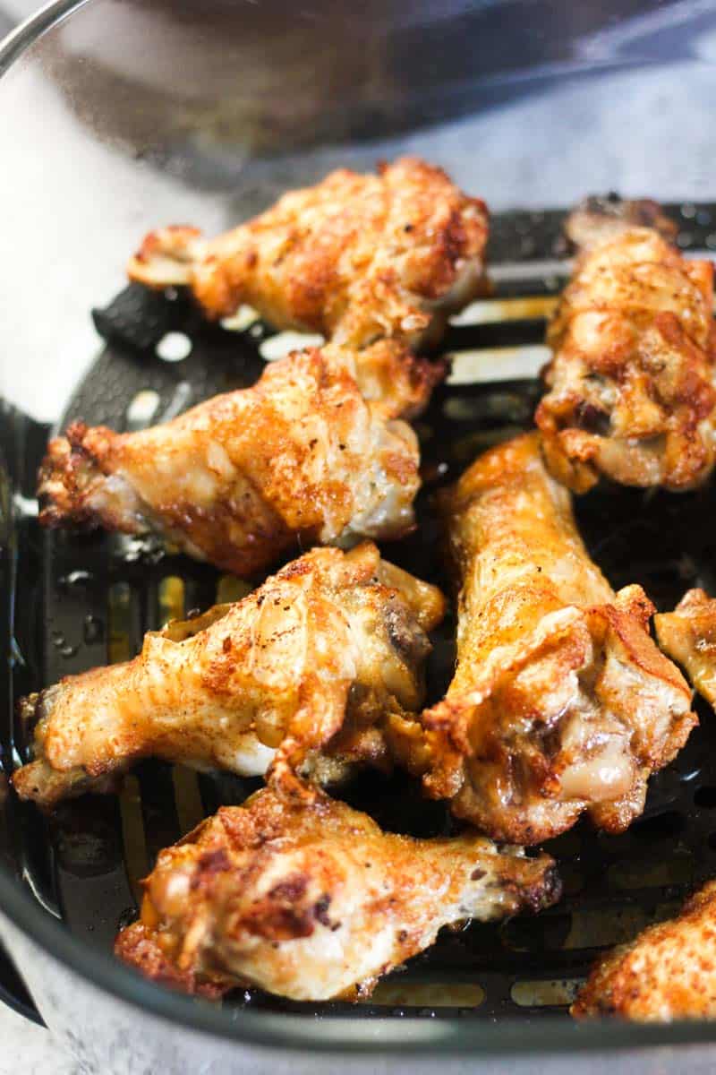 chicken wings cooked in ninja crispi