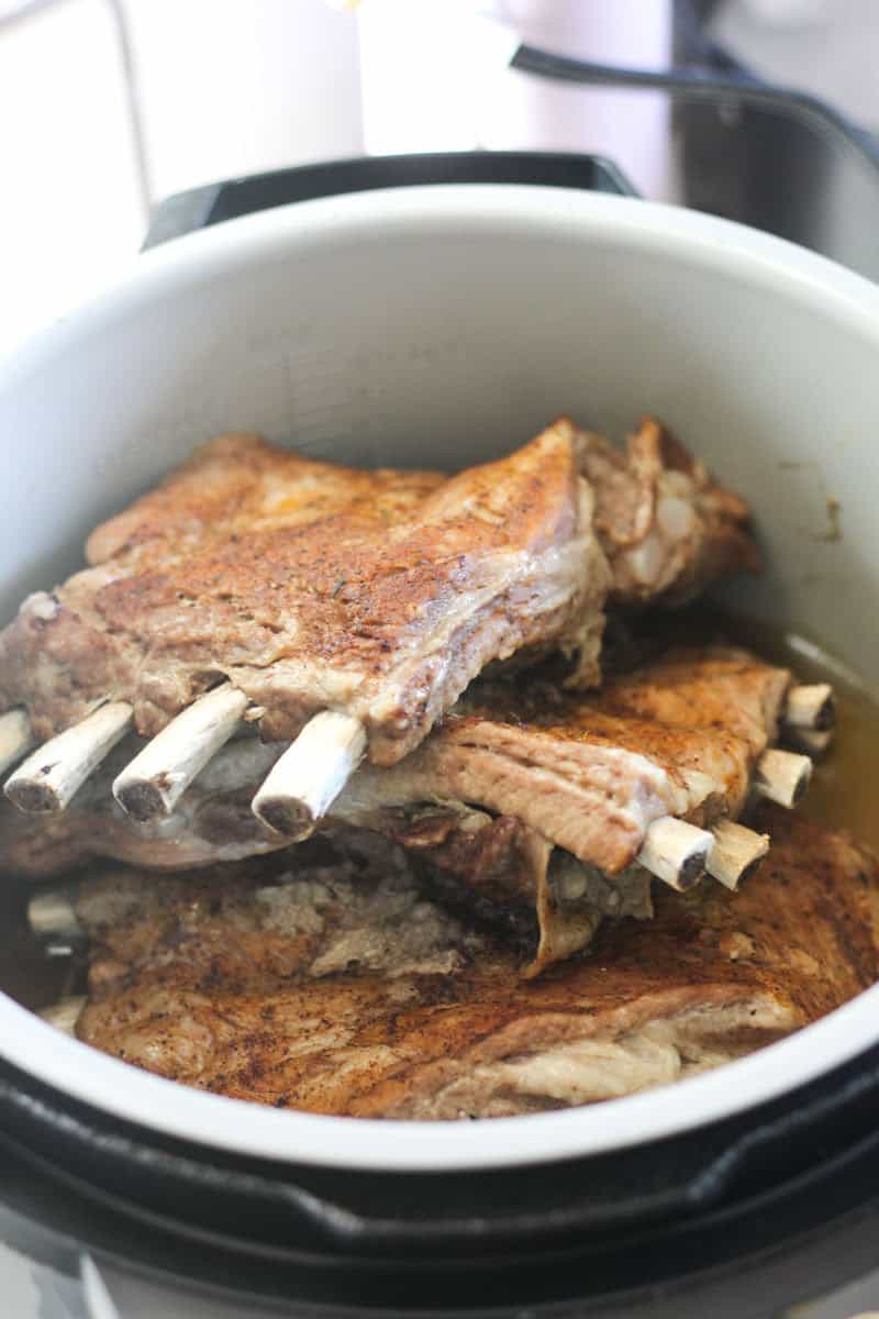 cooking pork ribs in ninja foodi