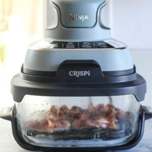 cooking bacon in ninja crispi